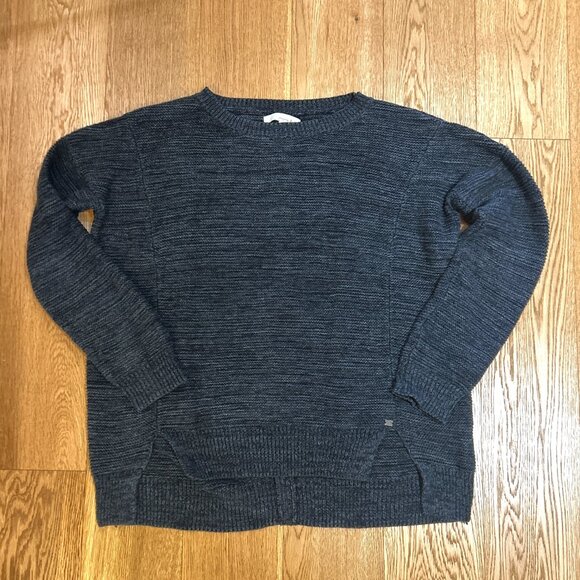 Monk and Lou Knitted Sweater with Buttons Down Back - Grey - Medium - Picture 1 of 5
